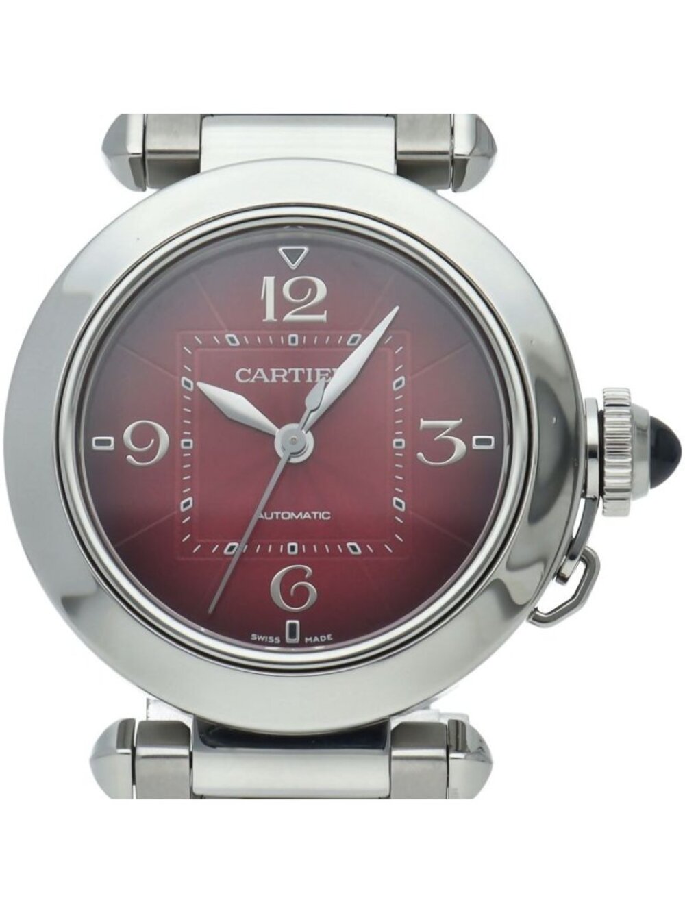 Cartier Pasha de Cartier Watch 35 Red SS